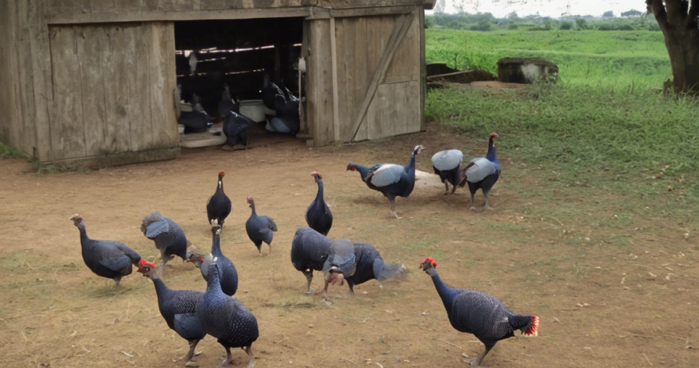 Feeding Strategies for Guinea Fowl: Balancing Grazing and Indoor Diets