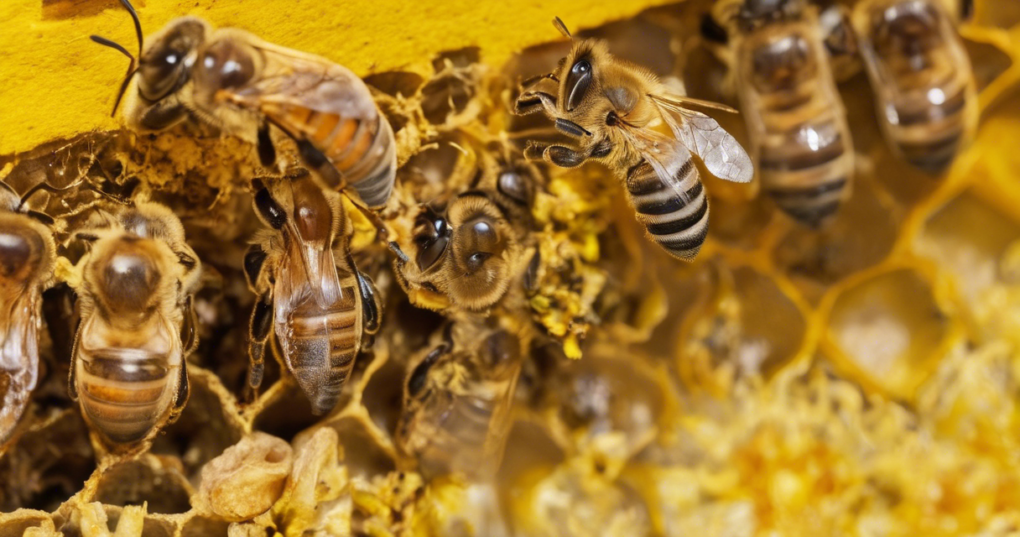 How Honeybees Collect and Store Pollen