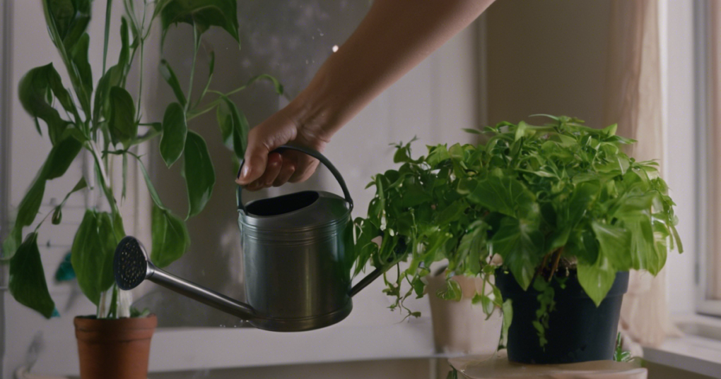 Proper Watering Techniques for Semi-woody Indoor Plants